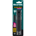 KRAFTOOL BLACK MAX 18 мм лезвия сегментированные, 8 сегментов, 10 шт