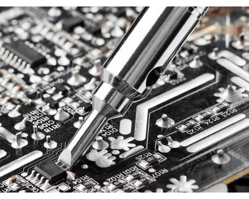 Газовый паяльник KRAFTOOL SolderPro 70A, набор 3-в-1, 30-70 Вт, горелка, фен, 1300°С