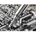 Газовый паяльник KRAFTOOL SolderPro 70A, набор 3-в-1, 30-70 Вт, горелка, фен, 1300°С