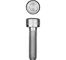 Винт DIN 912, М8x25 мм, 5 кг (350 шт.), кл. пр. 8.8, оцинкованный, ЗУБР