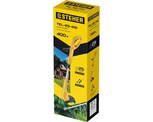 STEHER 400 Вт триммер сетевой, ш/с 25 см