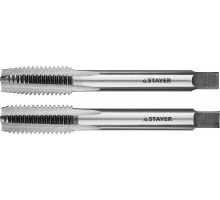 STAYER M12х1.5, комплект метчиков, 2 шт