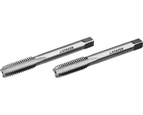 STAYER M12х1.5, комплект метчиков, 2 шт