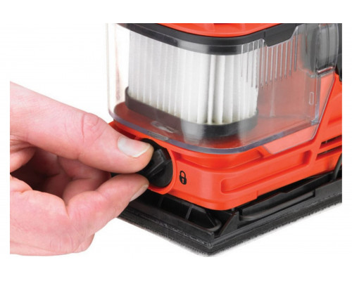 Плоская шлифмашина DuoSand, 270Вт, 115х230мм BLACK&DECKER
