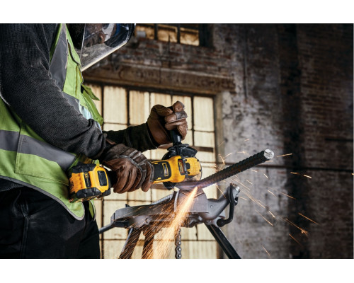 DeWalt 18В FA УШМ 125 мм, б/бат и ЗУ, кейс''DCG409NT-XJ