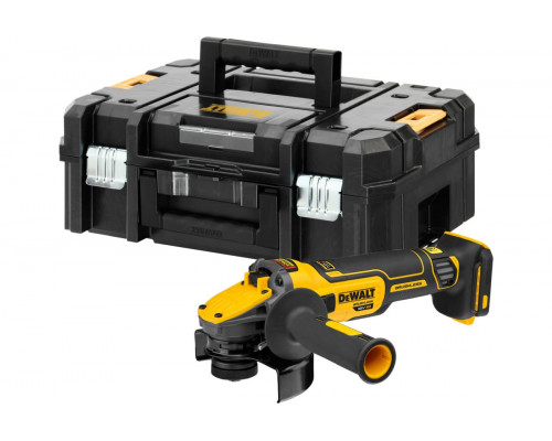 DeWalt 18В FA УШМ 125 мм, б/бат и ЗУ, кейс''DCG409NT-XJ
