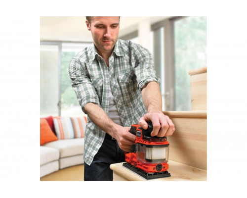 Плоская шлифмашина DuoSand, 270Вт, 115х230мм BLACK&DECKER