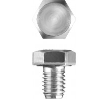 Болт ГОСТ 7798-70, M8 x 10 мм, 5 кг, кл. пр. 5.8, оцинкованный, ЗУБР