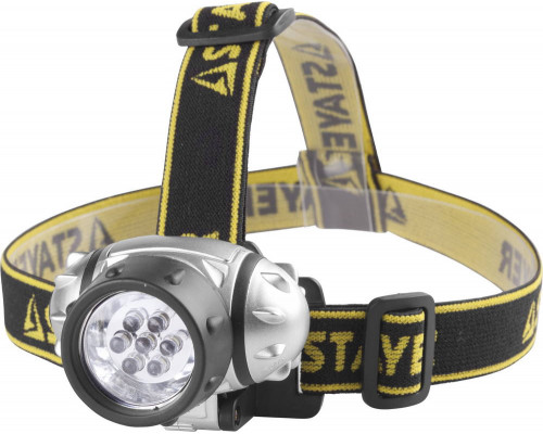 Фонарь STAYER ″STANDARD″ TOPLight налобный светодиодный, 7LED, 3 режима, 3ААА