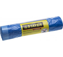 Мусорные мешки Stayer 30л, 20шт, голубые с завязками, STANDARD