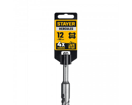 STAYER HERCULES-4Х 12x160 мм, SDS-plus бур (29290-160-12)