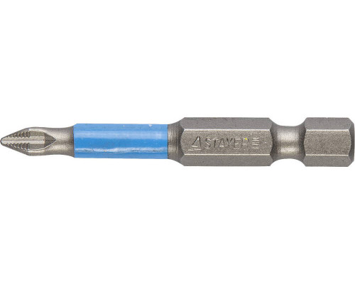 Биты STAYER ″PROFI″, хвостовик E 1/4″, PH №1, 50мм, 2 шт