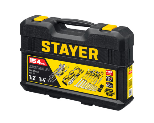 STAYER UNIVERSAL 154 универсальный набор инструмента 154 предм.