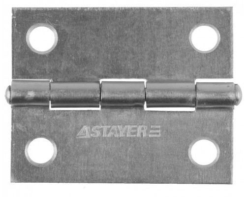 Петля дверная STAYER ″MASTER″ универсальная, цвет белый цинк, 50мм