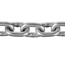 Цепь короткозвенная, DIN 766, оцинкованная сталь, d=2мм, L=200м, ЗУБР Профессионал