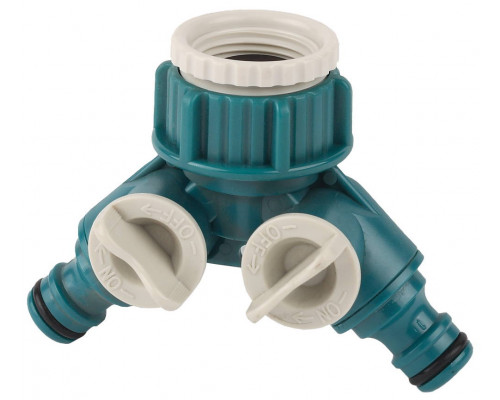 RACO ORIGINAL 3/4″ - 1″, распределитель поливочный, с внутренней резьбой, двухканальный