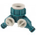RACO ORIGINAL 3/4″ - 1″, распределитель поливочный, с внутренней резьбой, двухканальный