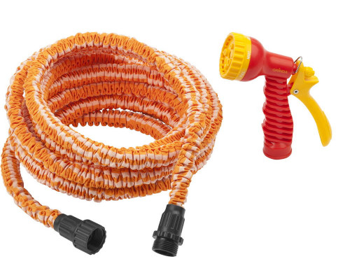 GRINDA PROLine PS-15 5-15 м удлиняющийся шланг, распылитель пистолетный, адаптеры
