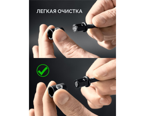 KRAFTOOL CLEAN “Nut driver”, 10 мм, бита с торцовой головкой (26371-10)