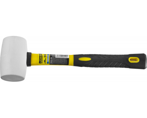 Белая резиновая киянка STAYER PROFI 230 г
