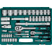 KRAFTOOL X-Drive 94, 94 предм., (1/2″+1/4″), универсальный набор инструмента (27883-H95)