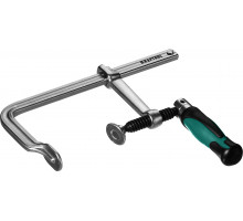 FORGE FF-200/100 струбцина тип F 200/100 мм, 450 кгс, KRAFTOOL