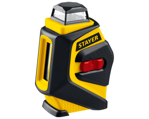 STAYER SL360 нивелир лазерный, крест + 360°