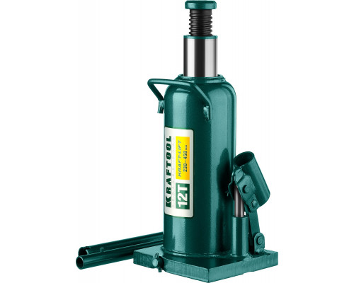 KRAFTOOL KRAFT-LIFT 12т, 230-460мм домкрат бутылочный гидравлический, KRAFT BODY