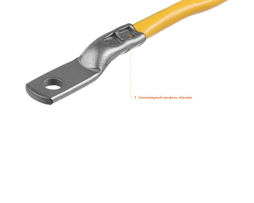 SPK-10 пресс-клещи для медных наконечников и гильз 0.5 - 10 мм.кв, STAYER Professional