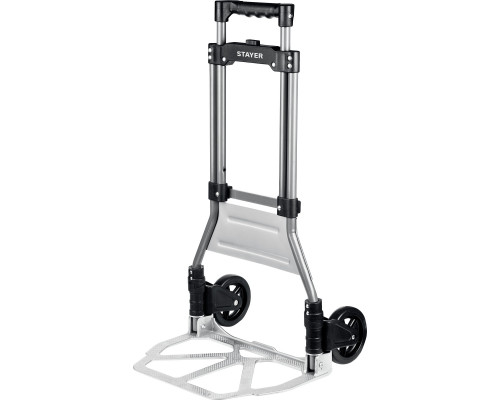 STAYER PROTruck складная хозяйственная тележка, до 90кг, каркас из стали, платформа из алюминия, платформа 39х28см, колёса d13см, вес 4,0кг