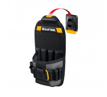 KRAFTOOL KP-11 с быстросъёмным креплением FastClip, 11 карманов и петель, 170 х 360 мм, поясная сумка (38777)