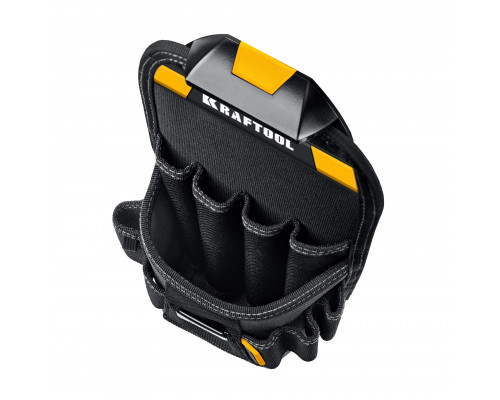 KRAFTOOL KP-11 с быстросъёмным креплением FastClip, 11 карманов и петель, 170 х 360 мм, поясная сумка (38777)