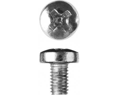 Винт DIN 7985, M5 x 8 мм, 5 кг, кл. пр. 4.8, оцинкованный, ЗУБР