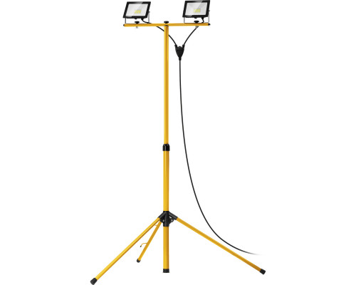STAYER LED-MAX, 2 х 30 Вт, 6500 К, IP 65, 1.6 м, светодиодные прожекторы на штативе (56925-2-30)