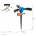 GRINDA PROLine RR-P, 75 м2 полив, на пике, 3 профессиональных сопла, распылитель круговой