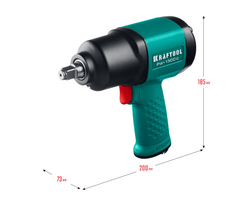 KRAFTOOL PW-1300c ударный пневматический гайковерт, 1/2″, 1300 Нм