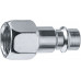 Переходник 1/4″F - рапид штуцер ЗУБР Профессионал