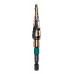 KRAFTOOL COBALT 4-12мм, 9 ступеней, азотирование, винтовая спираль, сверло ступенчатое(29691-4-12-9)