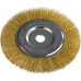 STAYER ″PROFESSIONAL″. Щетка дисковая для УШМ, витая стальная латунированная проволока 0,3мм, 200ммх22мм