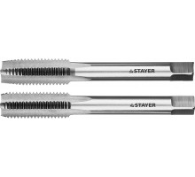 STAYER M12х1.75, комплект метчиков, 2 шт