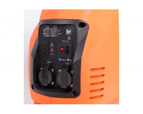 Генератор инверторный PATRIOT 3000i, 3,0/3,5 кВт, уровень шума 63 dB, вес 29,5 кг
