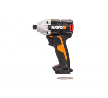 Винтоверт ударный бесщеточный аккумуляторный WORX WX261.9, 20В, без АКБ и ЗУ, коробка