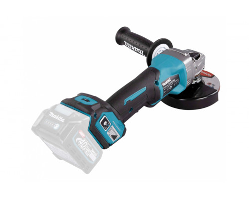 Makita GA029GZ УШМ акк б\щ,ф125мм,40ВLi-Ion,3000-8500\м,3.0-4.5кг,клавиш.,тормоз,anti-rest,б\инстр,A