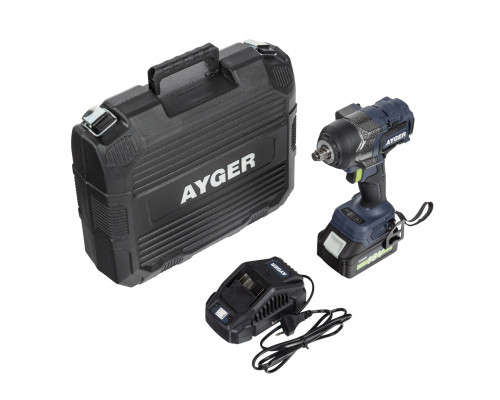 Гайковерт аккумуляторный  AYGER APW18/850