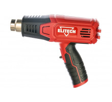 ELITECH Пистолет г\возд,2000Вт,250\550л\м,400\590грС,0.65кг,чем,4 насадки,скребок,шпатель