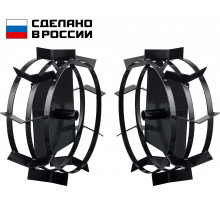 Грунтозацепы для мотоблоков ЗУБР ГР-5, 470х160 мм, 2 шт
