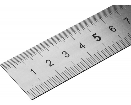 Нержавеющая линейка STAYER, 0,3 м,