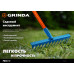 GRINDA PR-12T FIBER, 380 х 100 х 1530 мм, 12 витых зубцов, углеродистая сталь, фибергласовый черенок, садовые грабли, PROLine (39654)