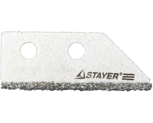 Лезвие STAYER ″PROFI″ сменное с карбидным напылением для скребка 33415, 2шт.