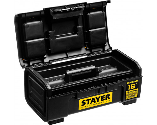 Ящик для инструмента ″TOOLBOX-16″ пластиковый, STAYER Professional
